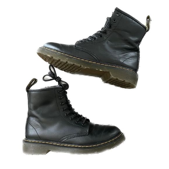 Dr. Martens Classic Matte Zavala Jr Combat Black size 3 - Picture 1 of 8
